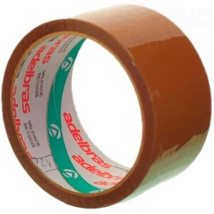 FITA EMPACOTAMENTO 48MMX40M  MARROM