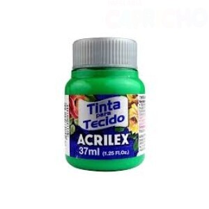 TINTA TECIDO 37ML VERDE VERONENSE ACRILEX