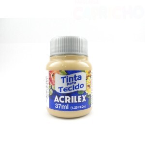 TINTA TECIDO 37ML CAMURÇA ACRILEX