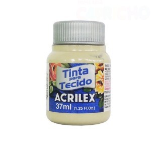 TINTA TECIDO 37ML VERDE MUSGO CLARO ACRILEX