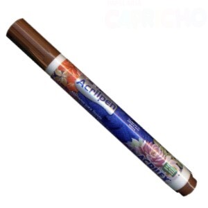 MARCADOR PARA TECIDO MARROM ACRILEX