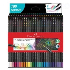 ECOLAPIS DE COR SUPERSOFT 100CORES FABER CASTELL