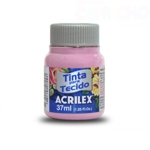 TINTA TECIDO 37ML ROSA BEBE