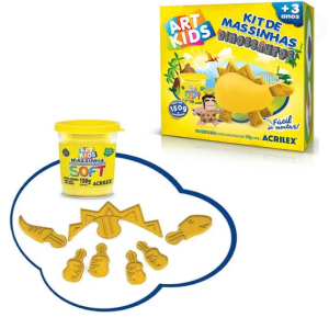 KIT MASSINHAS DINOSSAURO 150G