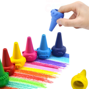  Giz de Cera Encaixa no Dedo Color Joy - Leo&Leo
Blister com 10 cores vibrantes