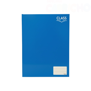 CADERNO, BROCHURAO, 96 FOLHAS, AZUL