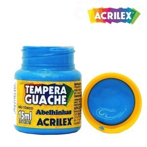 TINTA GUACHE 15ML AZUL ACRILEX