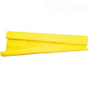 PAPEL CREPOM AMARELO