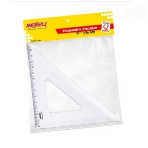 ESQUADRO ACRILICO 45º NEW LINE WALEU